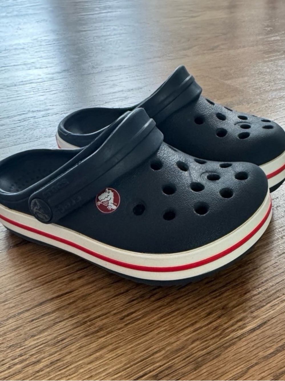 Crocs C6 Navy Blue Toddler Shoes